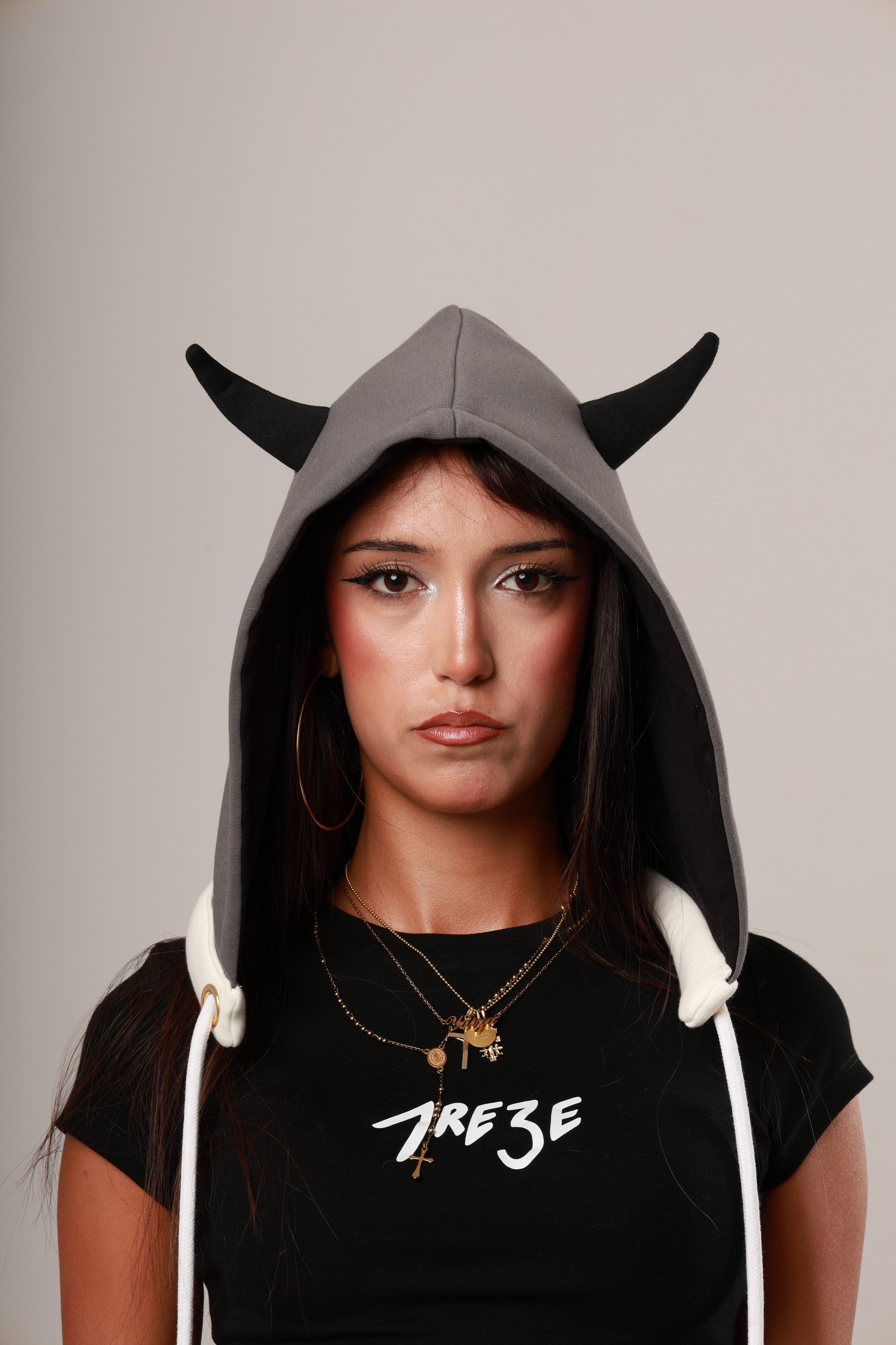 BICOLOR DEMON - GREY&BLACK