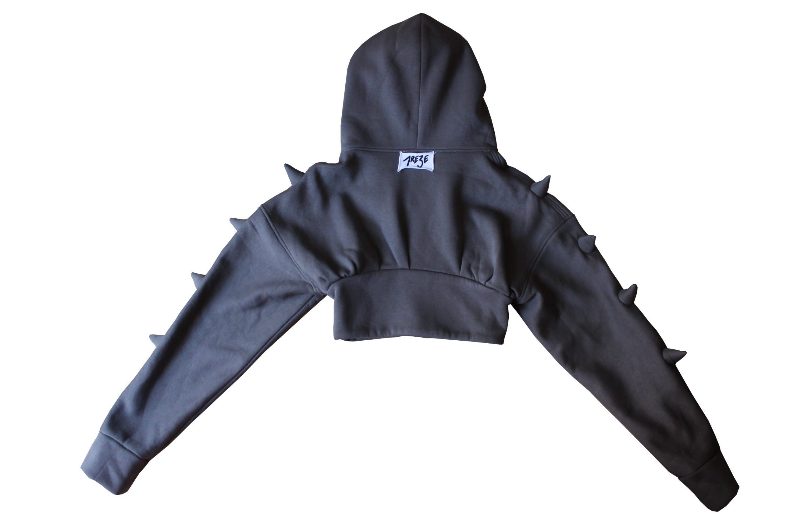 DEMON HOODIE - GREY