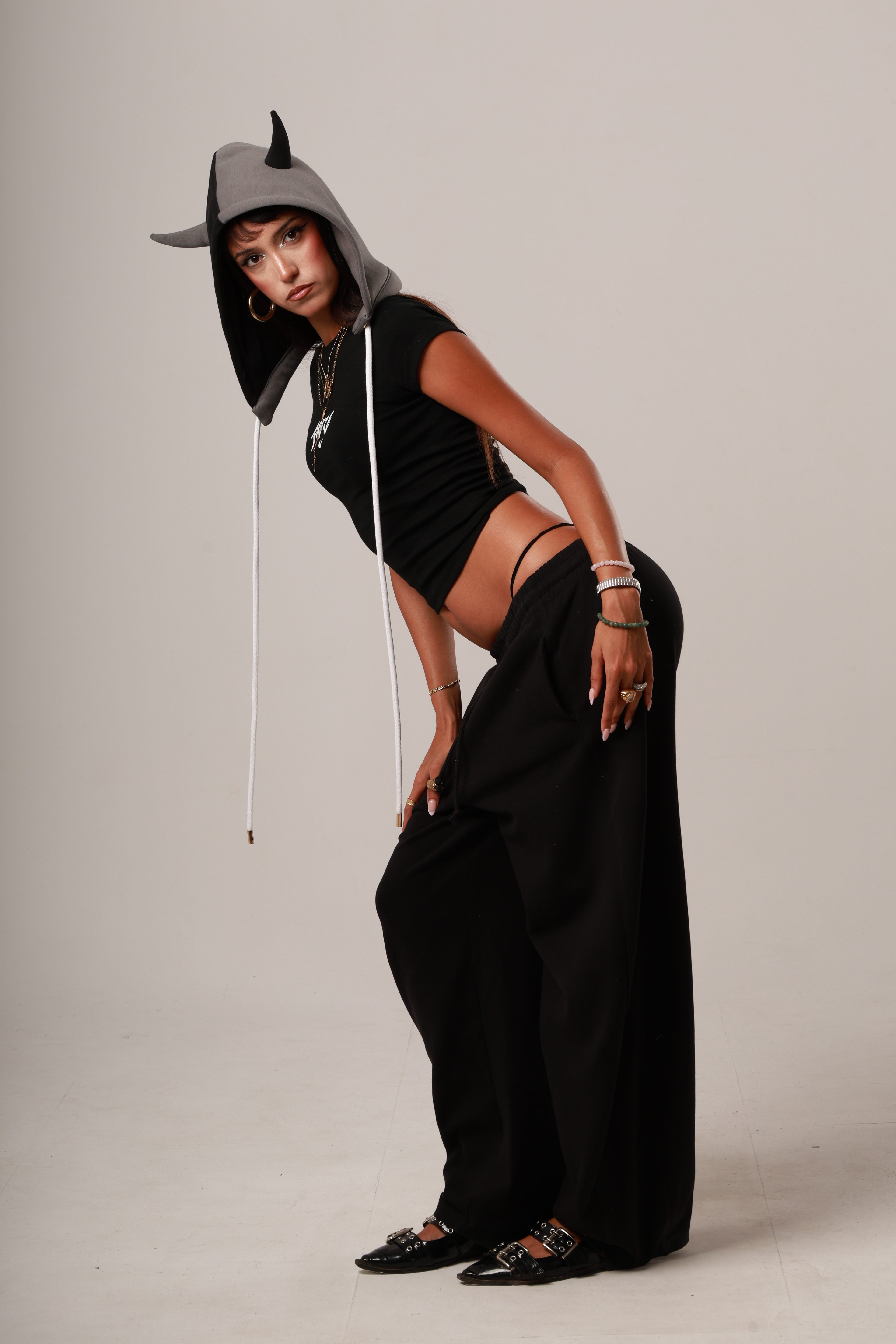 BICOLOR DENOM - BLACK&GREY